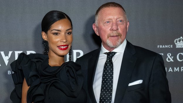 Борис Беккер и Лилиан де Карвалью Монтейр.