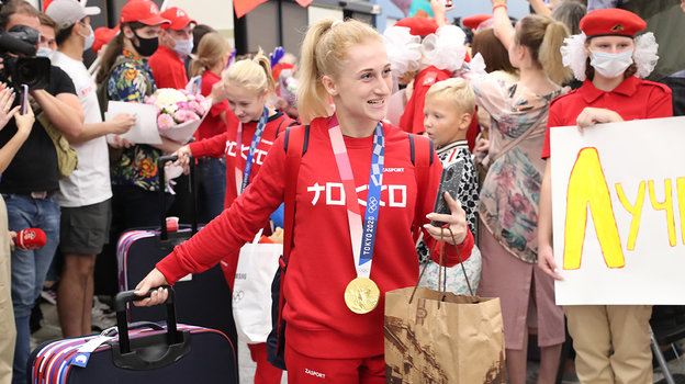 Лилия Ахаимова. Гимнастка Лилия Ахаимова