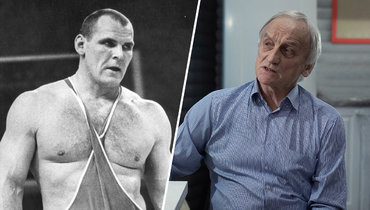 Борец Александр Карелин и врач Василий Авраменко.