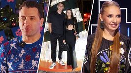 Роман Ротенберг, Александр Соболев с женой, Татьяна Навка