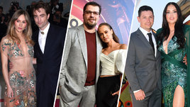 Сьюки Уотерхаус и Роберт Паттинсон, Гарик Харламов и Екатерина Ковальчук, Адриана Лима и Андре Леммерс