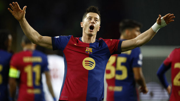 Роберт Левандовски. Футболист «Барселоны» Роберт Левандовски