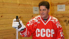 Хоккеист Сергей Макаров. 1988 год