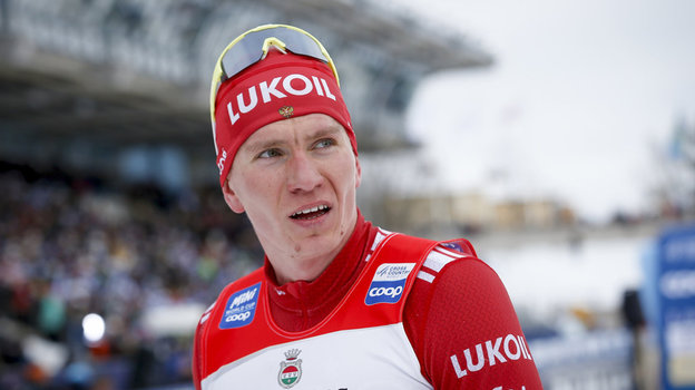 Александр Большунов.