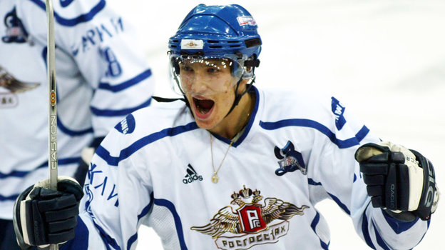 Александр Овечкин в «Динамо». 2003 год. Хоккеист Александр Овечкин в «Динамо». 2003 год