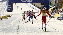 Клебо отказался от объятий с девушкой после победы на «Тур де Ски». Это часть подготовки к ЧМ