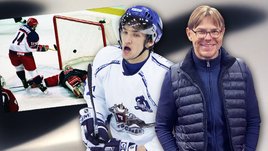 Хоккеисты Александр Овечкин и Сергей Самсонов