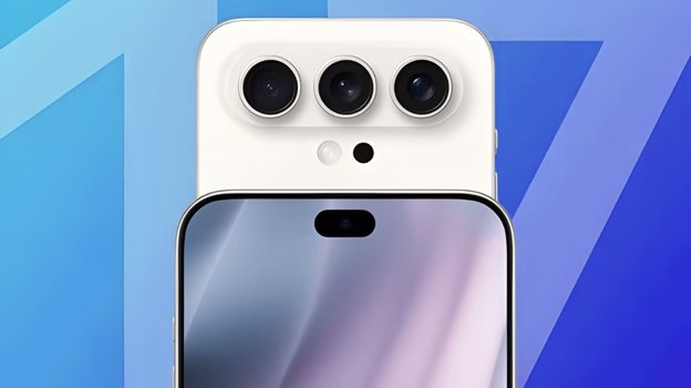 Возможный дизайн iPhone 17 Pro.