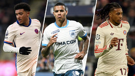 Футболисты Джейдон Санчо, Мэйсон Гринвуд, Майкл Олисе