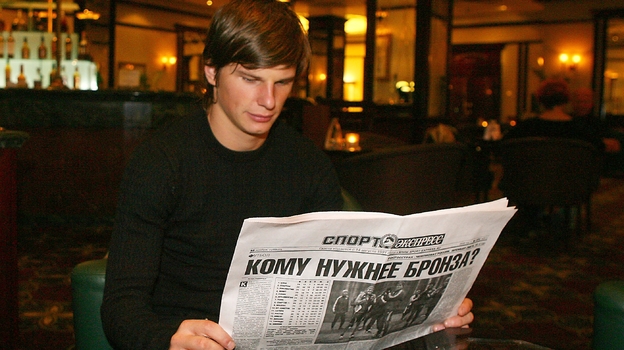 Футболист Андрей Аршавин.