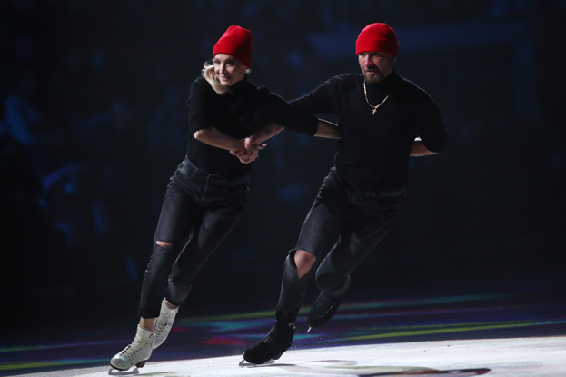 Оксана Домнина и Роман Костомаров. Фигуристы Оксана Домнина и Роман Костомаров