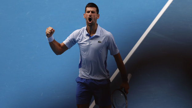 Новак Джокович. Сербский теннисист Новак Джокович