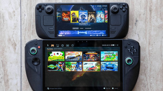 Nitro Blaze и Steam Deck.