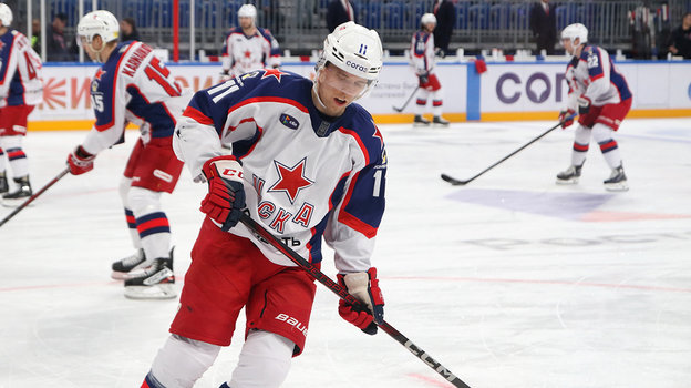 Виталий Абрамов. Нападаюший ЦСКА Виталий Абрамов