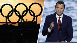 Американский телеведущий Чарли Кирк