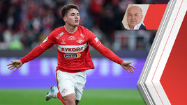 Нападающий «Спартака» Манфред Угальде.