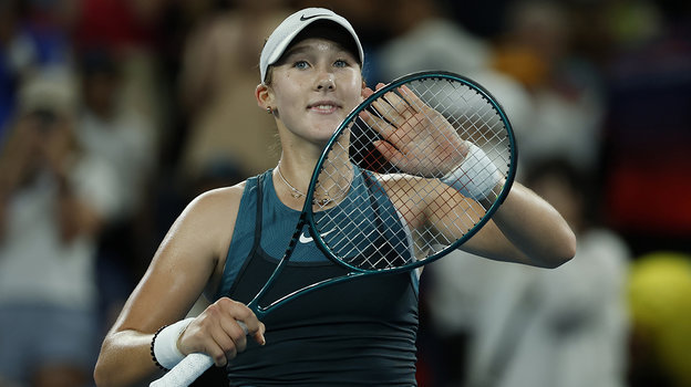 Теннисистка Мирра Андреева.