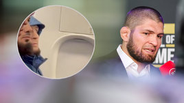 Боец Хабиб Нурмагомедов