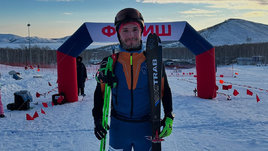 Ски-альпинист Никита Филиппов