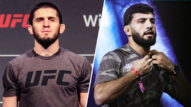 Бойцы ММА Ислам Махачев и Арман Царукян