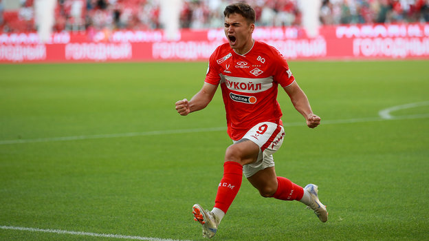 Манфред Угальде. Футболист «Спартака» Манфред Угальде