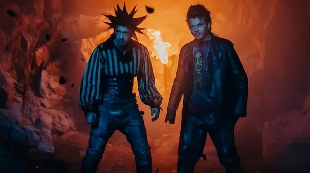 Кадр со съемок фильма «Король и Шут. Навсегда», реж. Рустам Мосафир, Плюс Студия, Лунапарк, Лига Фильм