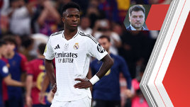 Футболист Винисиус после поражения в матче «Реал» — «Барселона» (2:5). 12 января. Джедда.