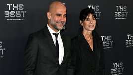 Главный тренер «Манчестер Сити» Хосеп Гвардиола и его бывшая жена Кристина Серра