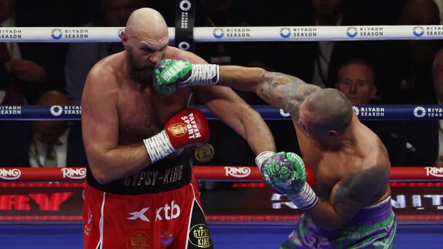 Бой Тайсона Фьюри и Александра Усика 22 декабря 2024 года.