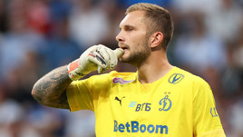 Вратарь «Динамо» Игорь Лещук