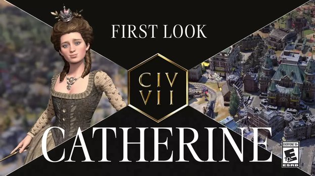 Екатерина Великая в Civilization 7.