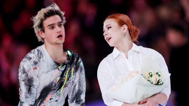 Макар Игнатов и Александра Трусова.