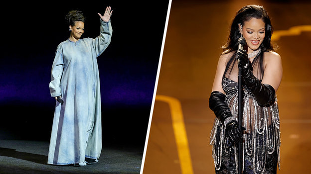 Рианна. До и после того, как оделась по своему типажу. Рианна