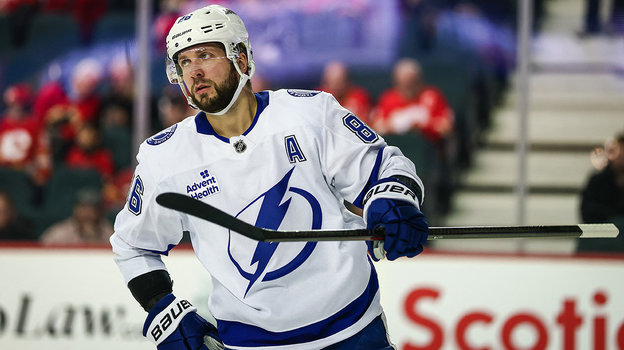 Никита Кучеров. Нападающий «Тампы» Никита Кучеров