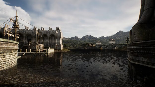 TES 4: Oblivion на Unreal Engine 5, любительская версия.