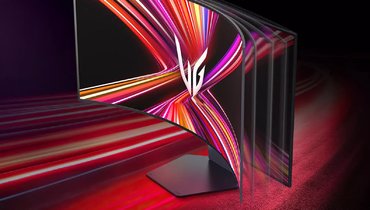 Гнущийся монитор от LG.