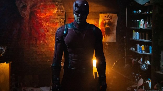 Кадр из сериала «Сорвиголова: Рожденный заново», реж. Джастин Бенсон, Аарон Мурхед, Дэвид Бойд / Disney+