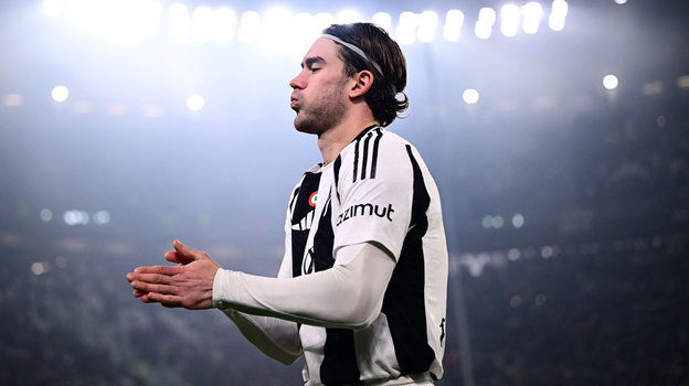 Душан Влахович. Нападающий «Ювентуса» Душан Влахович