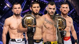 Махачев задушил Мойкано и защитил титул! Умар Нурмагомедов остался без пояса. Онлайн-трансляция UFC 311