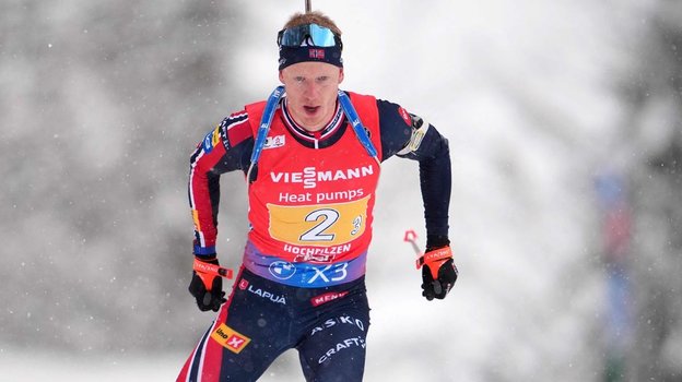 Биатлонист Йоханнес Бе
