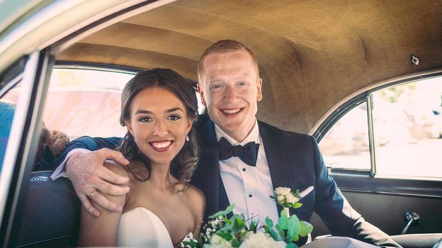 Йоханнес Бе с Хеддой Дэли.