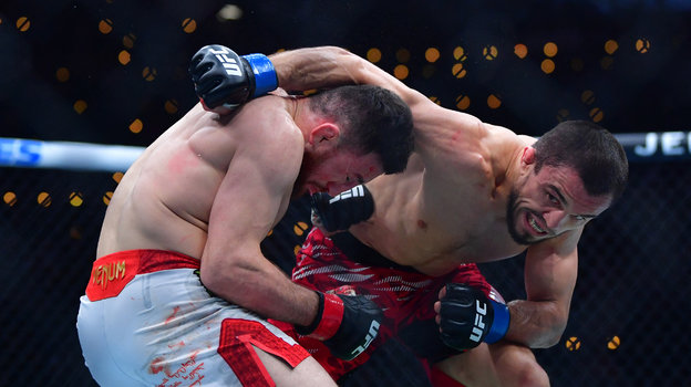 Мераб Двалишвили и Умар Нурмагомедов.