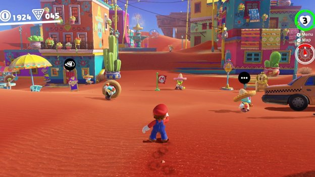 Super Mario Odyssey.