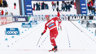 Александр Большунов.