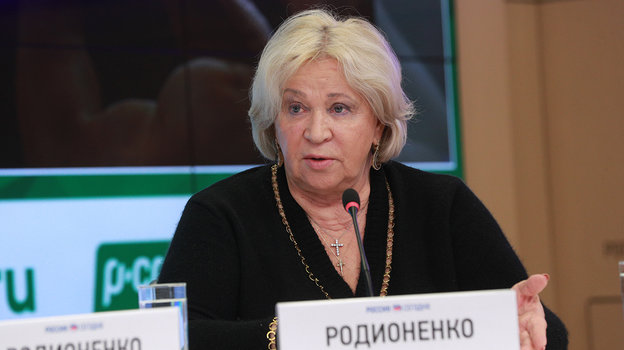 Старший тренер сборной России по спортивной гимнастике Валентина Родионенко