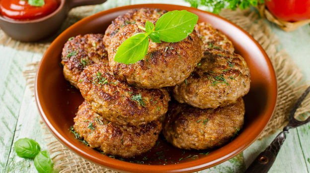 Диетические котлеты.