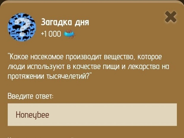 Загадка дня в Zoo 21-22 января.