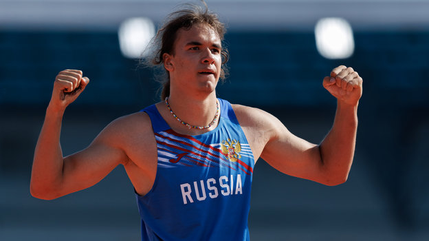 Прыгун в шестом Александр Соловьев на Играх БРИКС