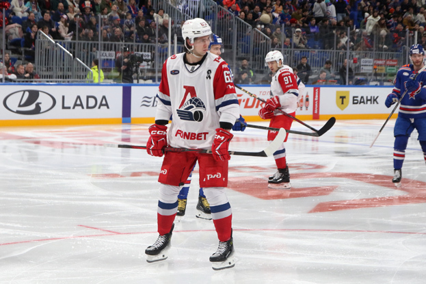 Павел Красковский. Нападающий «Локомотива» Павел Красковский