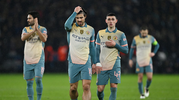 Илкай Гюндоган, Джек Грилиш и Фил Фоден («Манчестер Сити»).